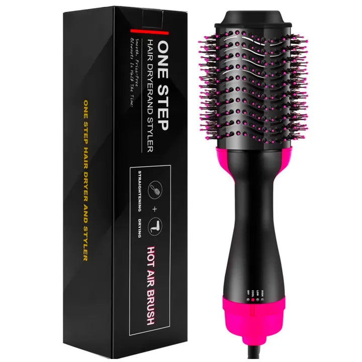 4 in 1  Blow Hair Dryer, Straighten & Curl in Minutes Without Hair Damage!