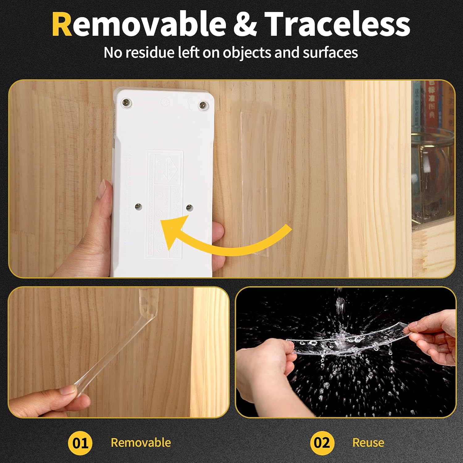 Extra Strong Double Sided Nano Adhesive Tape Heavy Duty Tape for Home & Outdoor Use | Limited Quantity