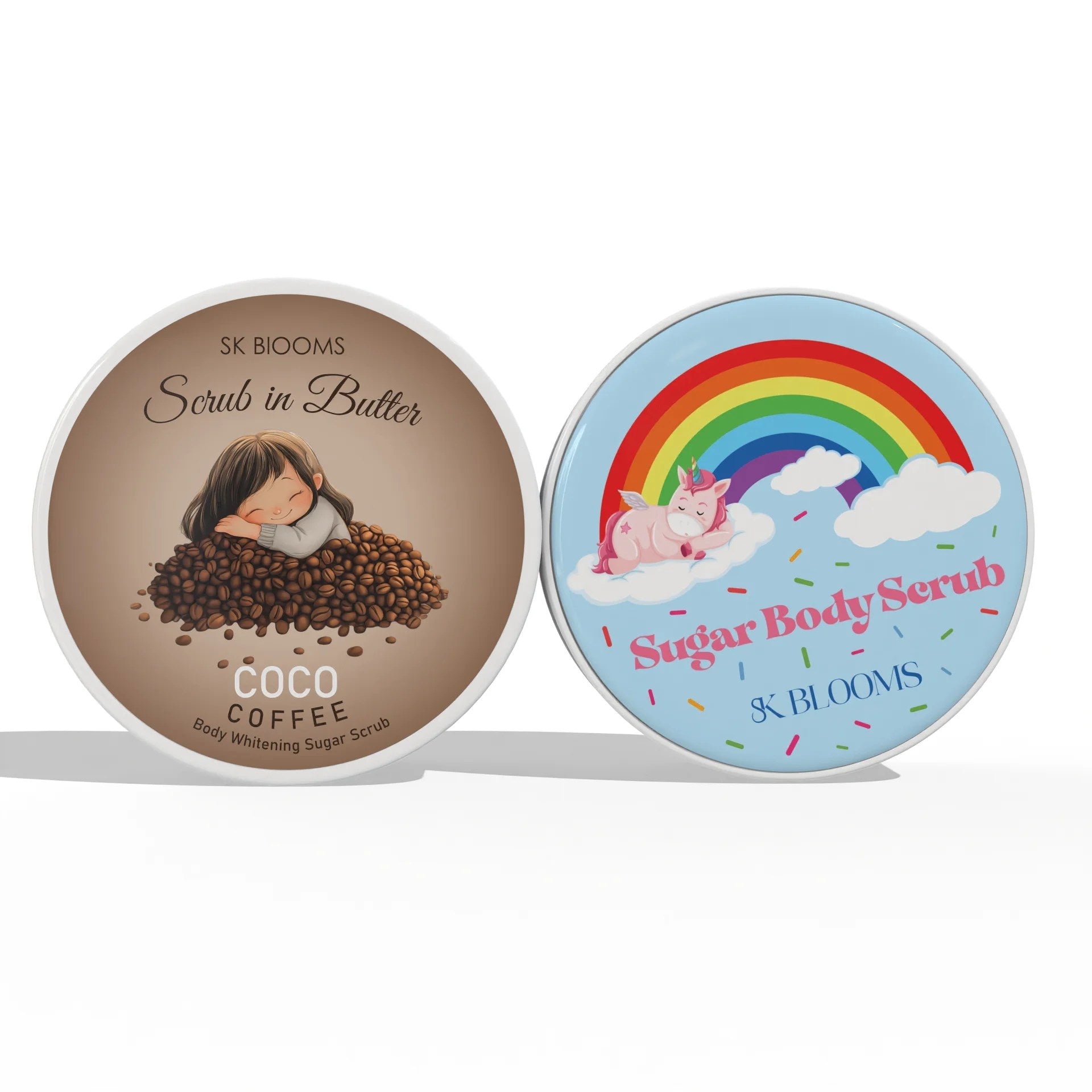 Luxury Sugar Body Scrub Duo – Exfoliate, Brighten & Achieve Naturally Glowing Skin