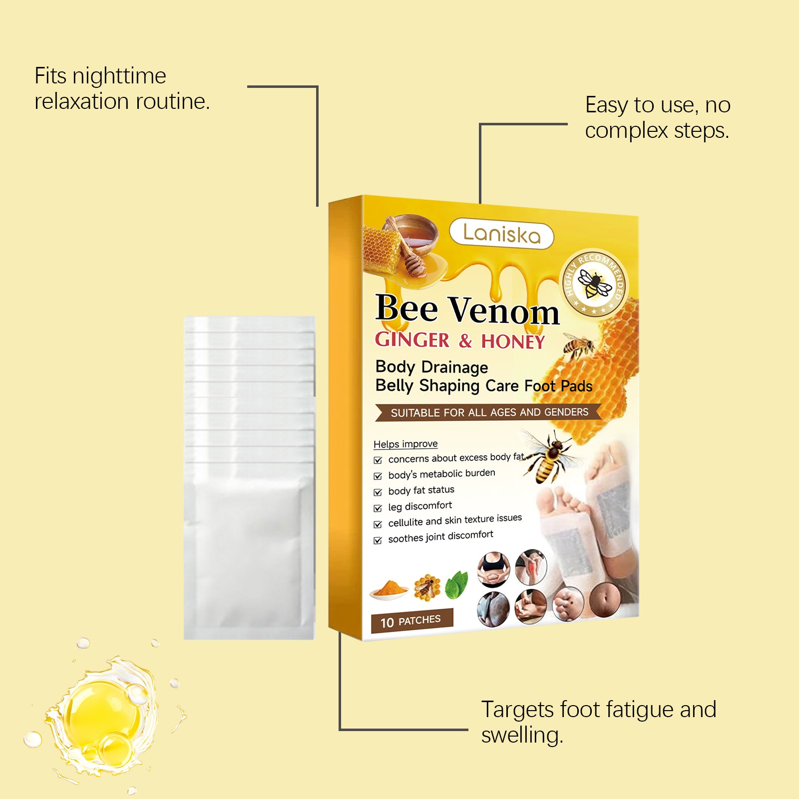 Stop Living in Pain The Bee Venom Secret to Ending Foot Agony Overnight.