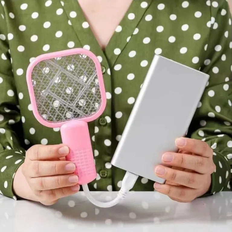 Mini Portable USB Mosquito Racket with UV light | Most Trending in Pakistan
