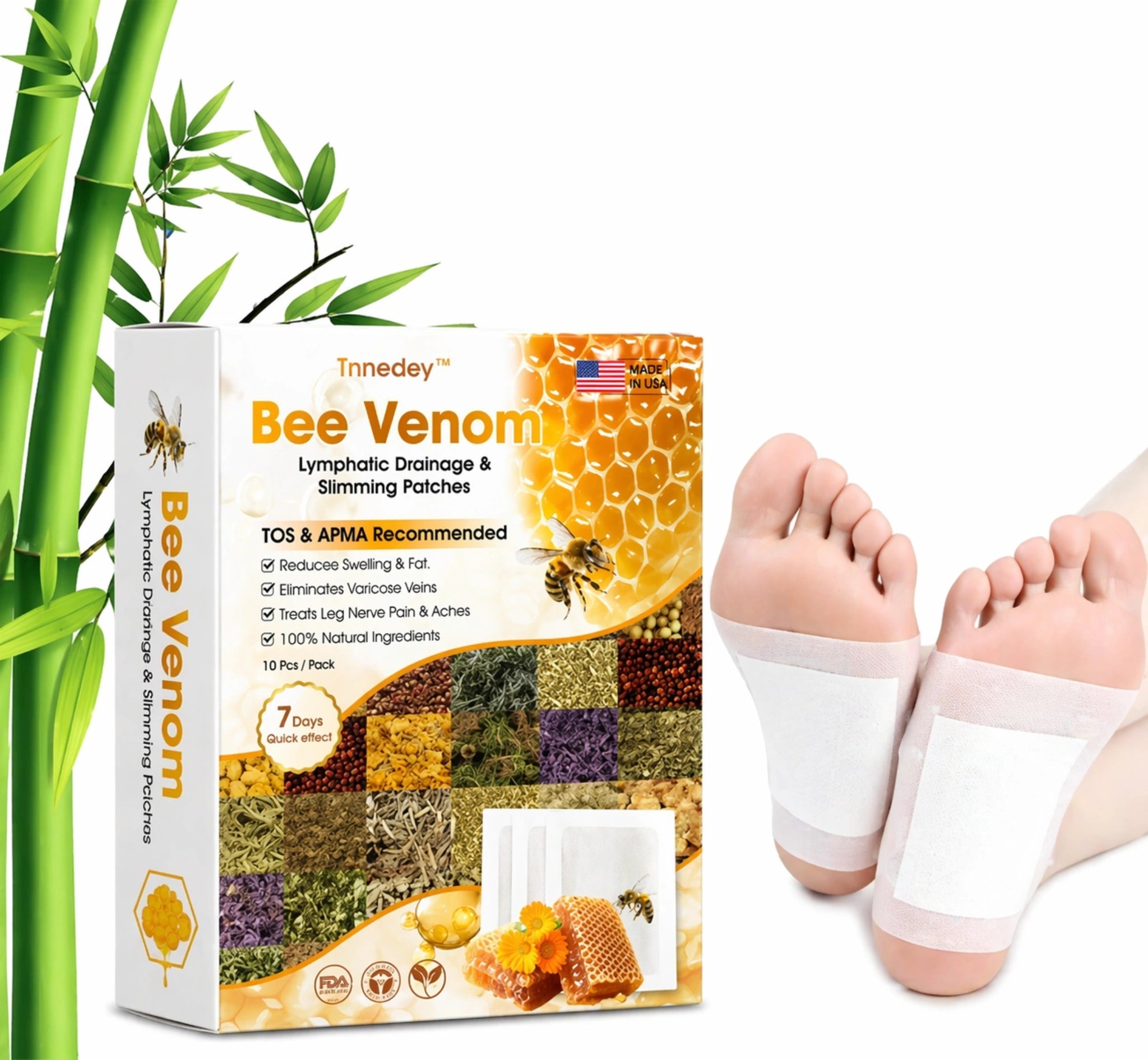 Stop Living in Pain The Bee Venom Secret to Ending Foot Agony Overnight.