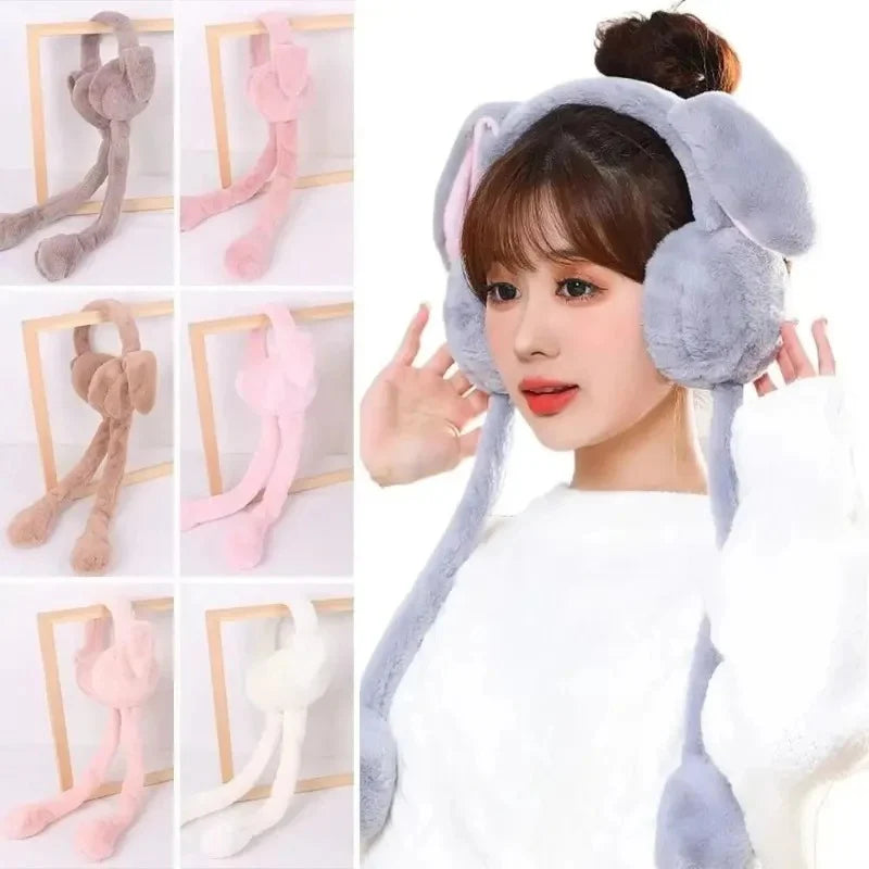 Fluffy Bunny Ear Muffs ❄️🐰 | Winter Sale | 50% OFF Today Only